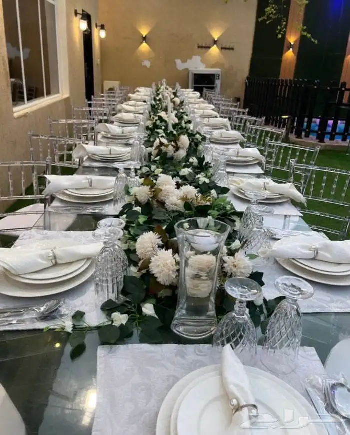 حفلات وتنسيق طاولات الطعام لجميع المناسبات _تنسيقات فخمهvip 45
