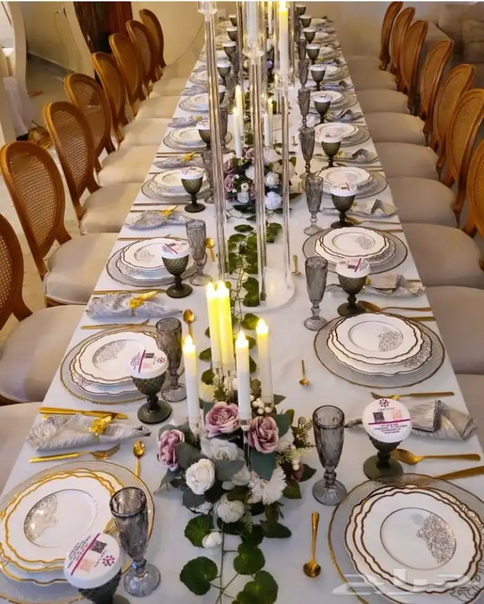 حفلات وتنسيق طاولات الطعام لجميع المناسبات _تنسيقات فخمهvip 43