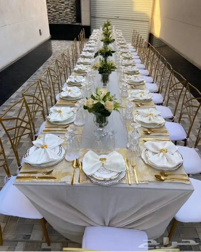 حفلات وتنسيق طاولات الطعام لجميع المناسبات _تنسيقات فخمهvip 49