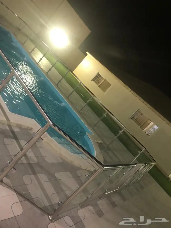 حداد استيل استانلس جميع زجاج مسابح 44