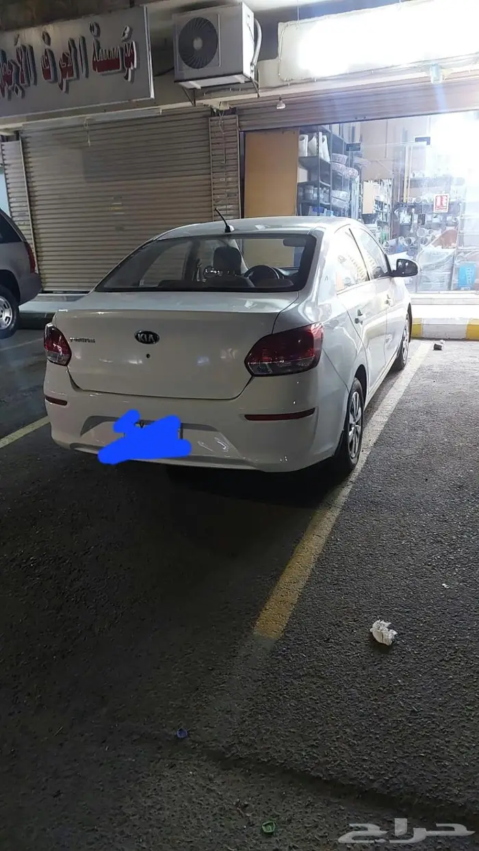 كيا بيجاس للايجار الشهري فقط 1