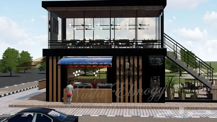 تصميم مطاعم وكافيهات ومحلات 3D بأفضل الأسعار 1