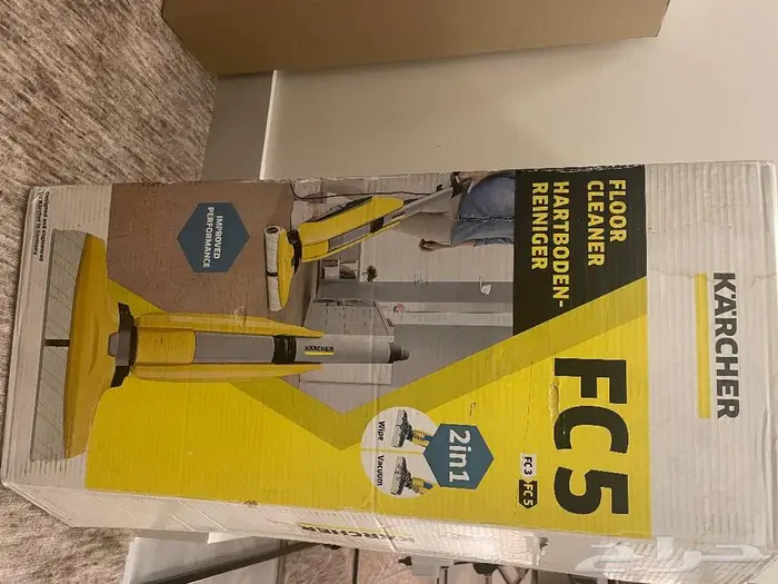مكنسة كارشر عمودية ممسحة 460 واط موديل Karcher FC5 1
