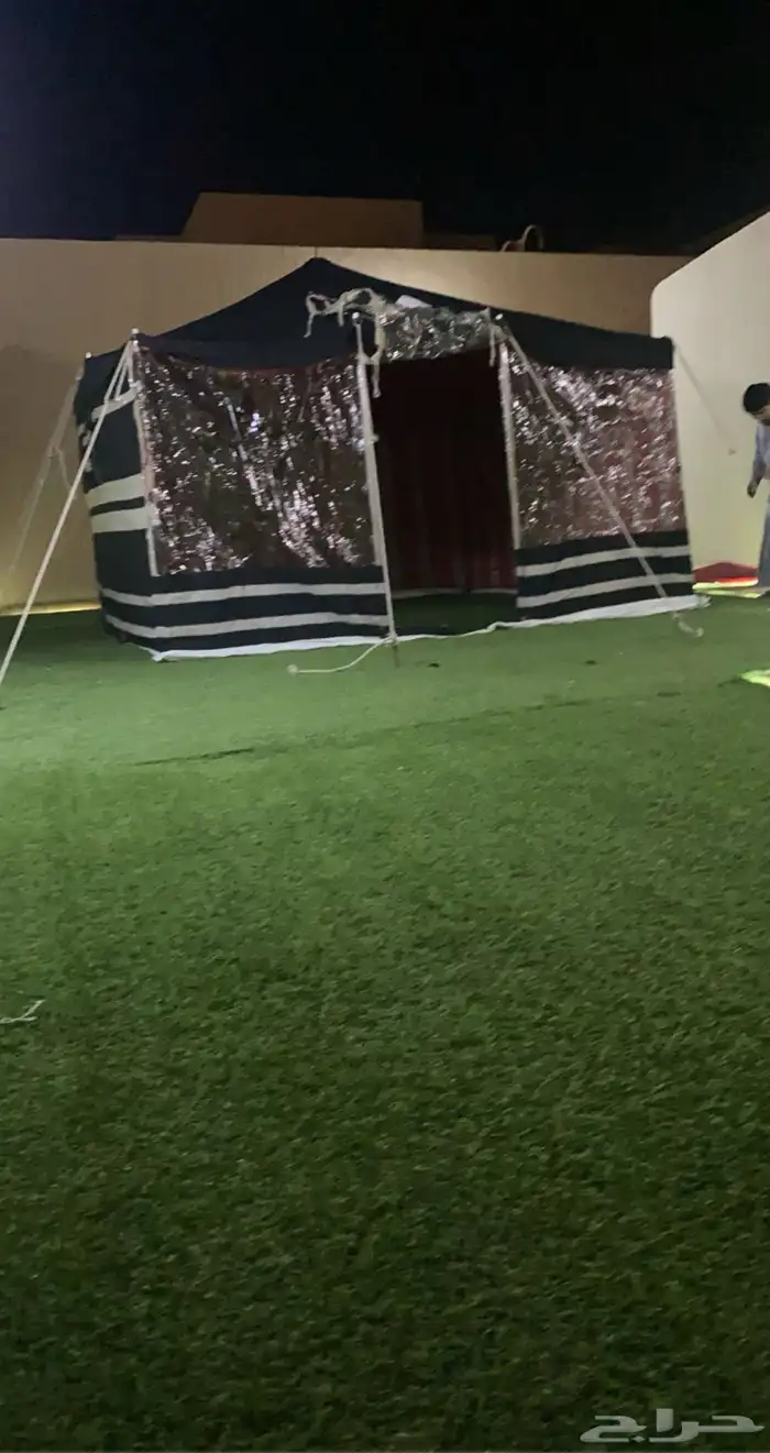 خيام اسود شفاف 1