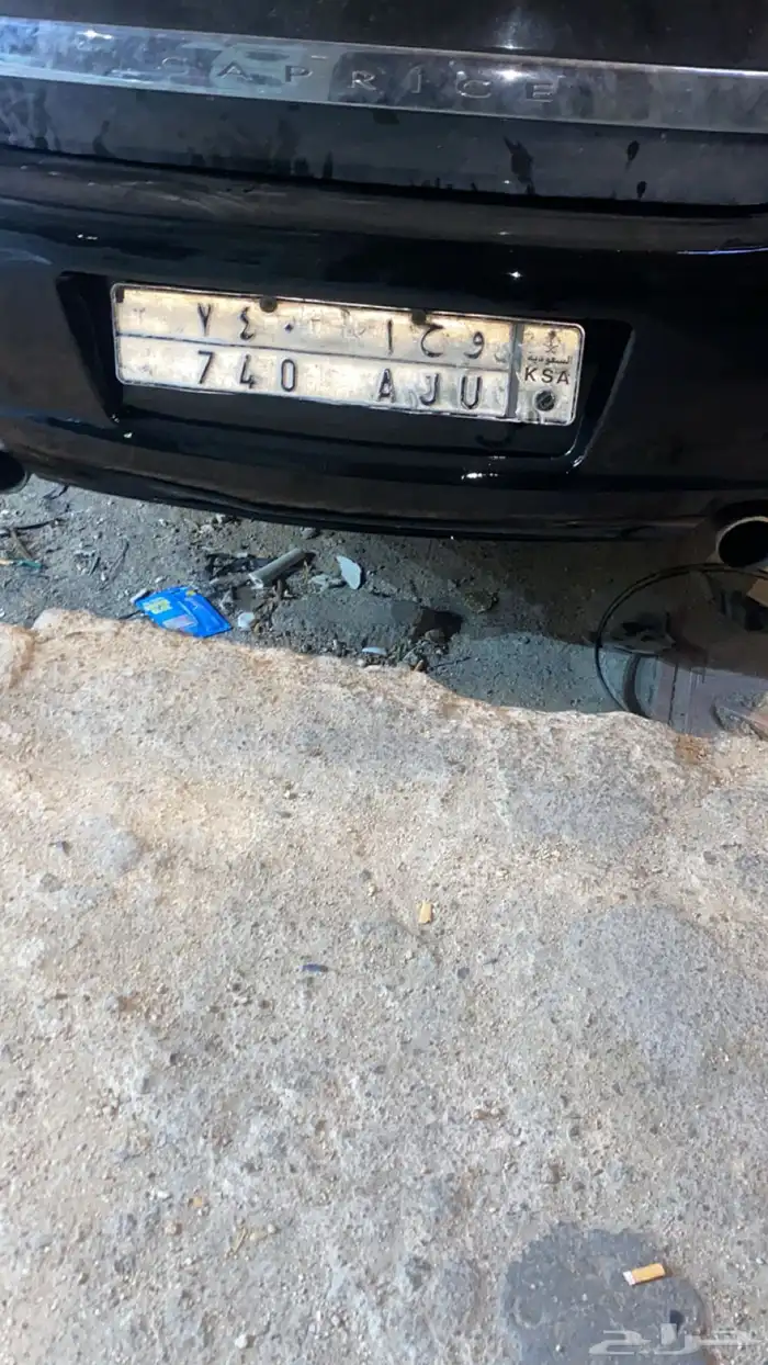 لوحه مميزه لي اصحاب BMW فئة 740 0