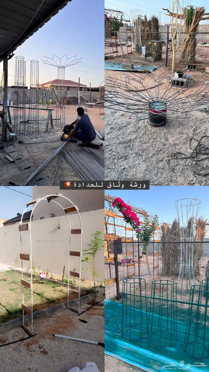 تفصيل مداخل للاشجار اسعار منافسه 7