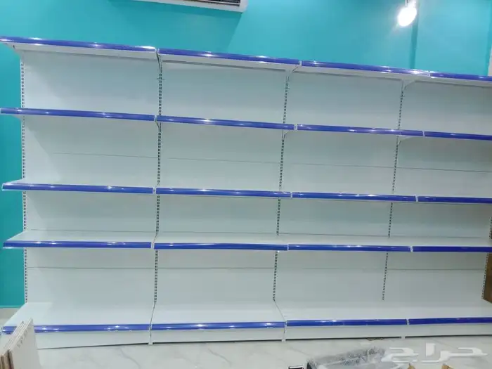رفوف مستعمل وجديد سوبر ماركت ومستودعات ثقيل وخفيف وكاشير 2