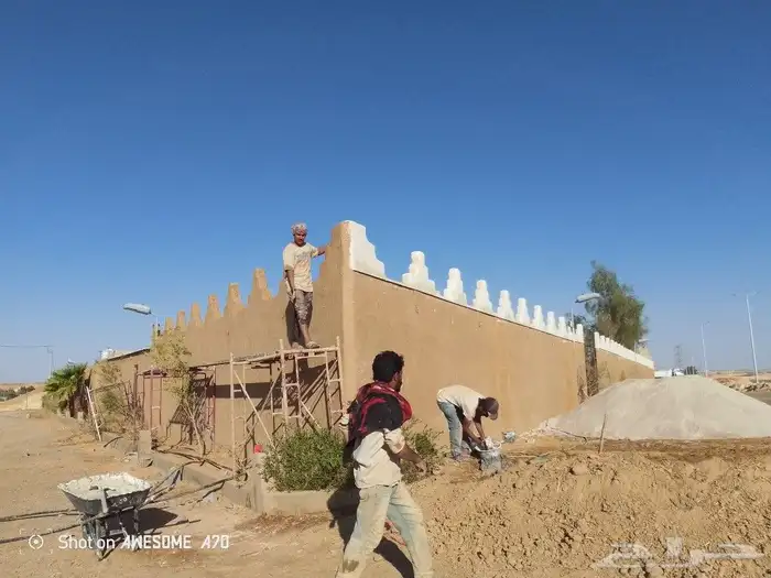 مقاول مباني تراث حجر وطين وسقواف وترميمت البيوت القديمه وتلي 2