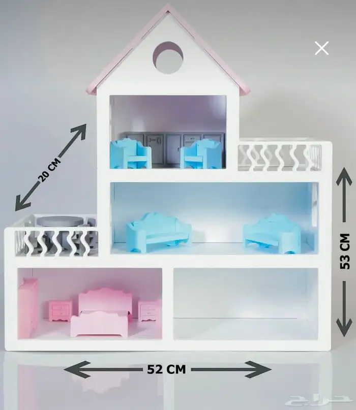 بيت باربي الخشبي 1