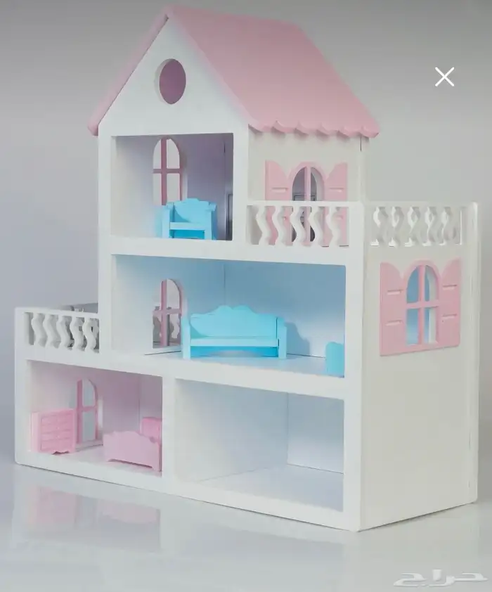 بيت باربي الخشبي 3