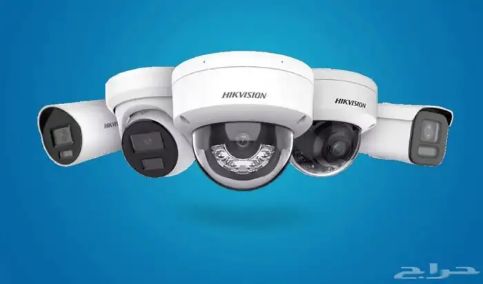 4 كاميرات مراقبه HIKVISION-IP مع عقد الصيانه 0