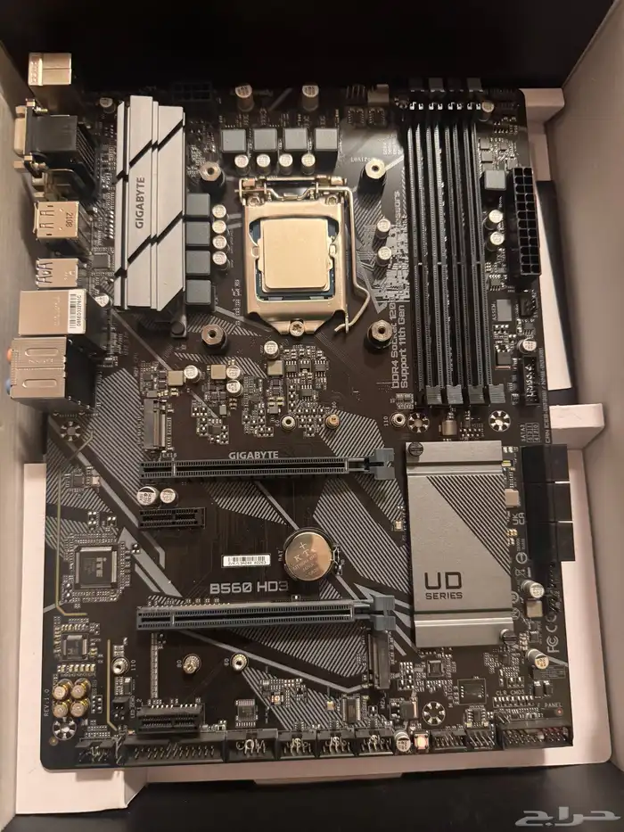 معالج i5 11400f و مذربورد b560 0