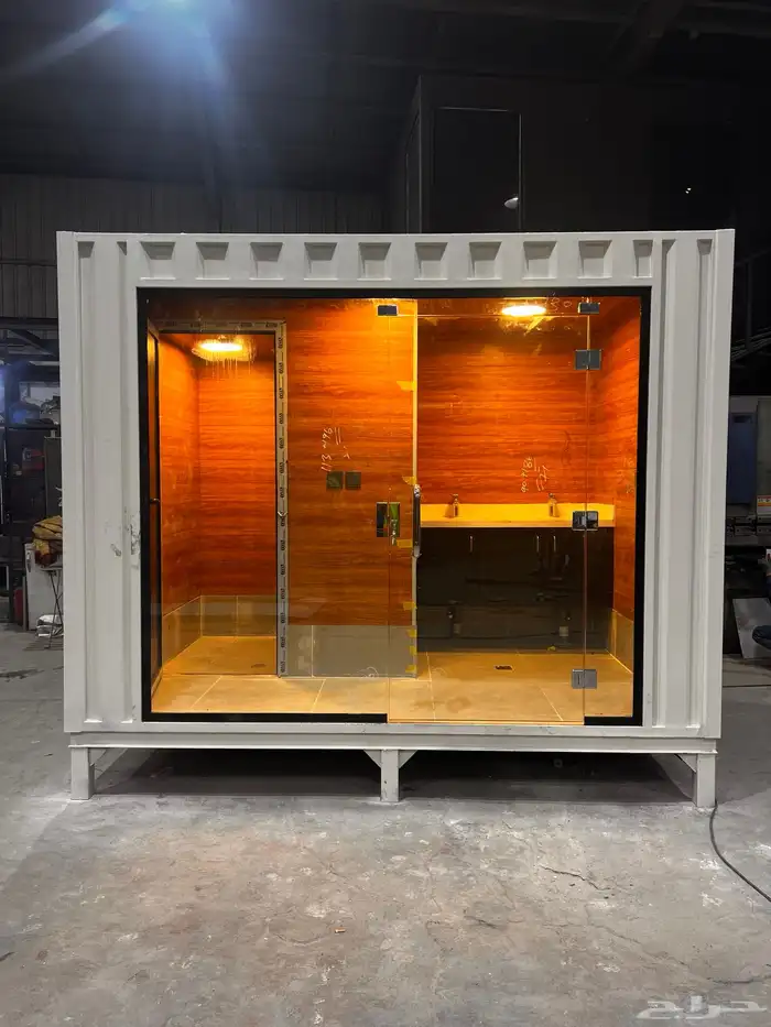 كونتينرات مخيمات غرف ودورات مياه 2