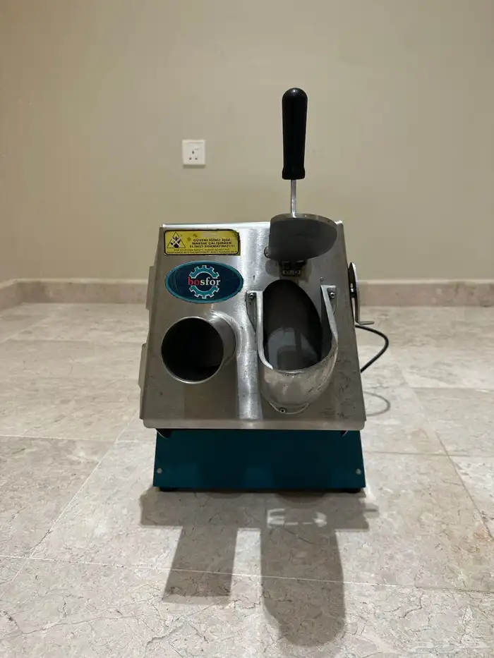 مكينه تقطيع خضار صناعه تركي للمطاعم وشركات التموين 3