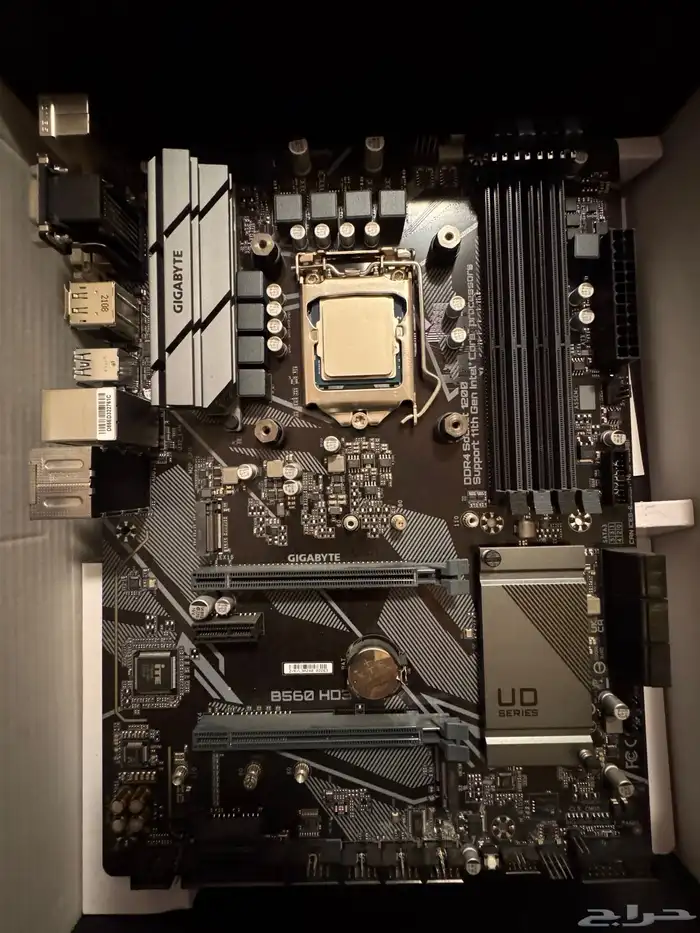 معالج i5 11400f و مذربورد b560 1