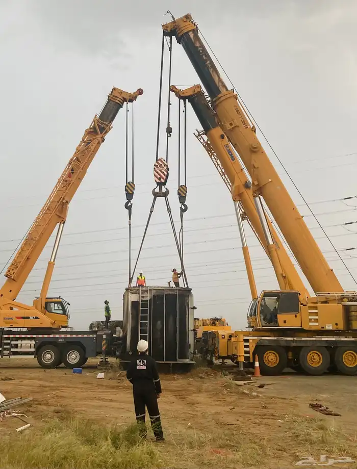 For renting large cranes 8