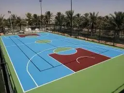 تصميم جميع انواع الملعب كره القدم والطائره والسله والتنس وتخ 15