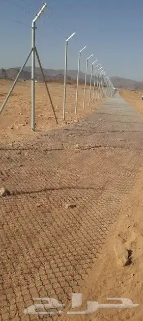 نقوم بتركيب جميع انواع الشبوك واسياجات المزارع والأرض الحكوم 5