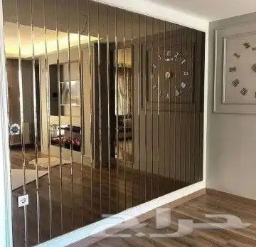 قزازابواب مرايا زجاج ملون طاولات زجاج ابواب سكريت 27