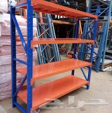 رفوف مستعمل وجديد سوبر ماركت ومستودعات ثقيل وخفيف وكاشير 7