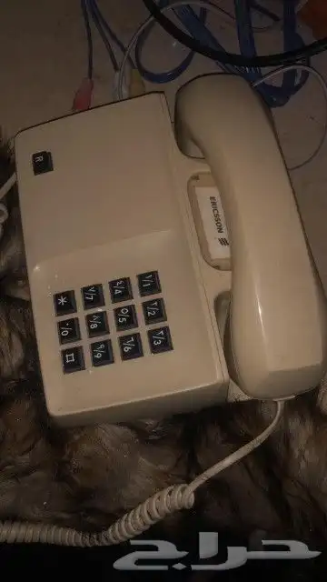 تلفون ارضي موديل قديم شغال 0