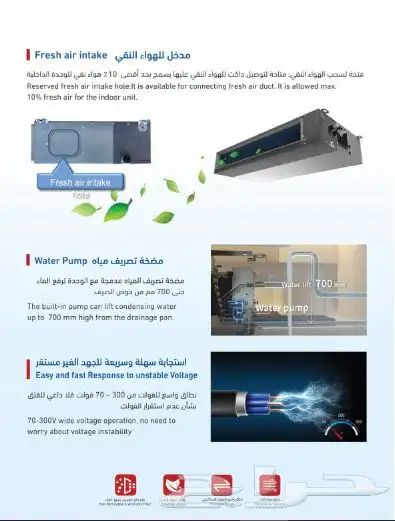عروض على مكيفات دكت بيسك انفيرتر - Basic Ducted 2