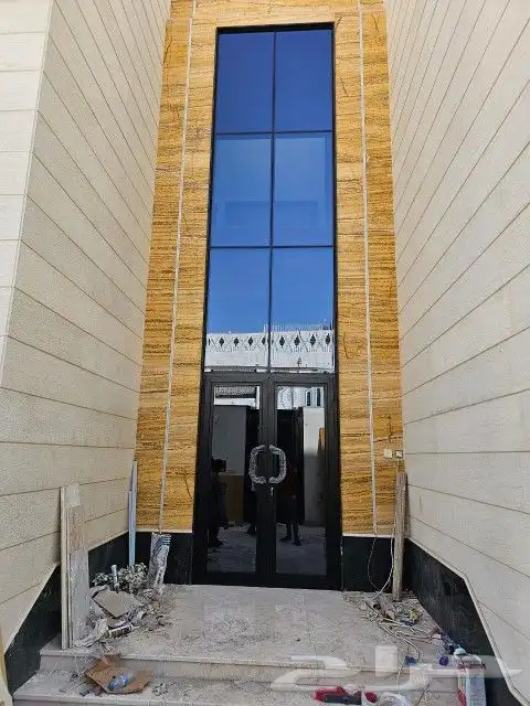 قزازابواب مرايا زجاج ملون طاولات زجاج ابواب سكريت 13