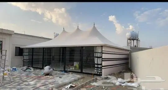 خيام الصقور تسليم مفتاح بيوت شعر خيام ملكي 0