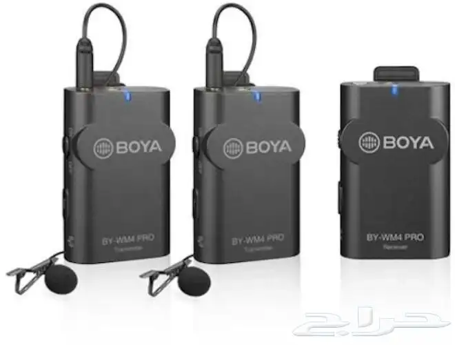 مايك بويا مع مستقبل BOYA BY-WM4 PRO K2 0