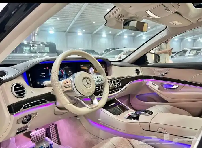 تم البيع مرسيدس S320 موديل 2020 8