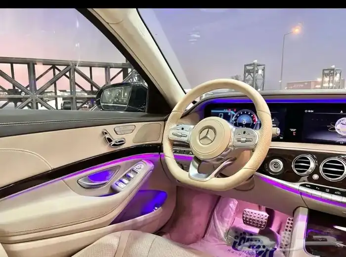 تم البيع مرسيدس S320 موديل 2020 9