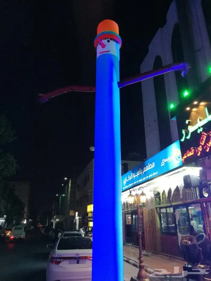 ليزرات بالونات ترحيبيه افتتاح الحلات حفلات 8