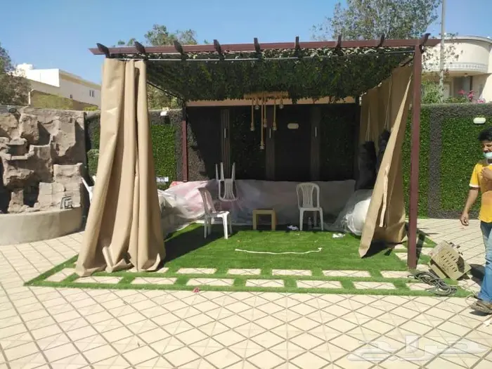 جديد باقل الاسعار مظلات وسواتر الجنوب 3