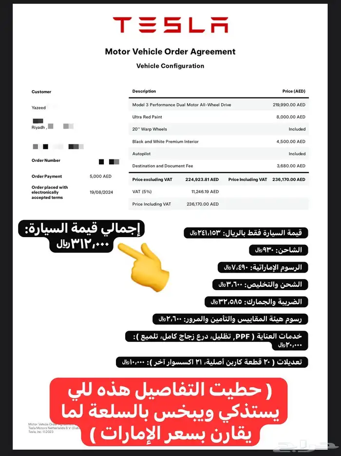 2024 تسلا مودل 3 برفورمنس   Tesla Model 3 Performance 18