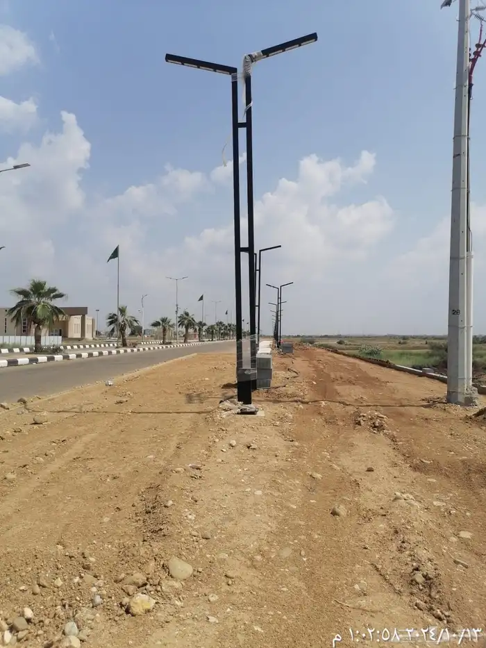 اعمدة أناره مضلع دائرية الشكل أعمده جماليه 6