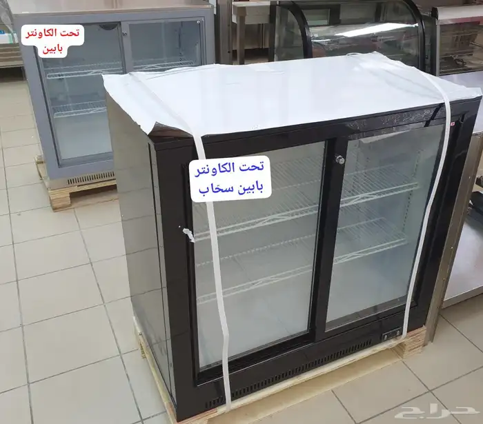 ثلاجة عرض فوق الكاونتر وارضي ثلاجات جميع المقاسات ايس ميكر 1