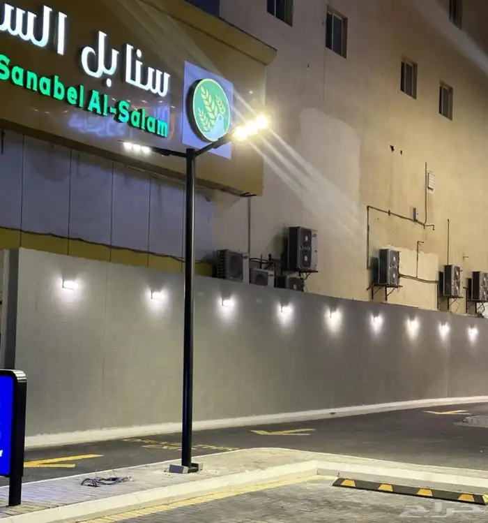 اعمدة أناره مضلع دائرية الشكل أعمده جماليه 1