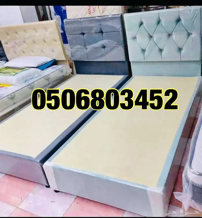 سراير خشب فندقي جميع المقاسات 8