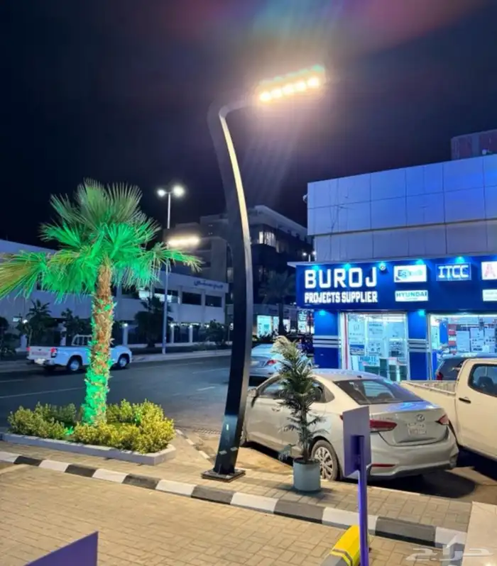 اعمدة أناره مضلع دائرية الشكل أعمده جماليه 0