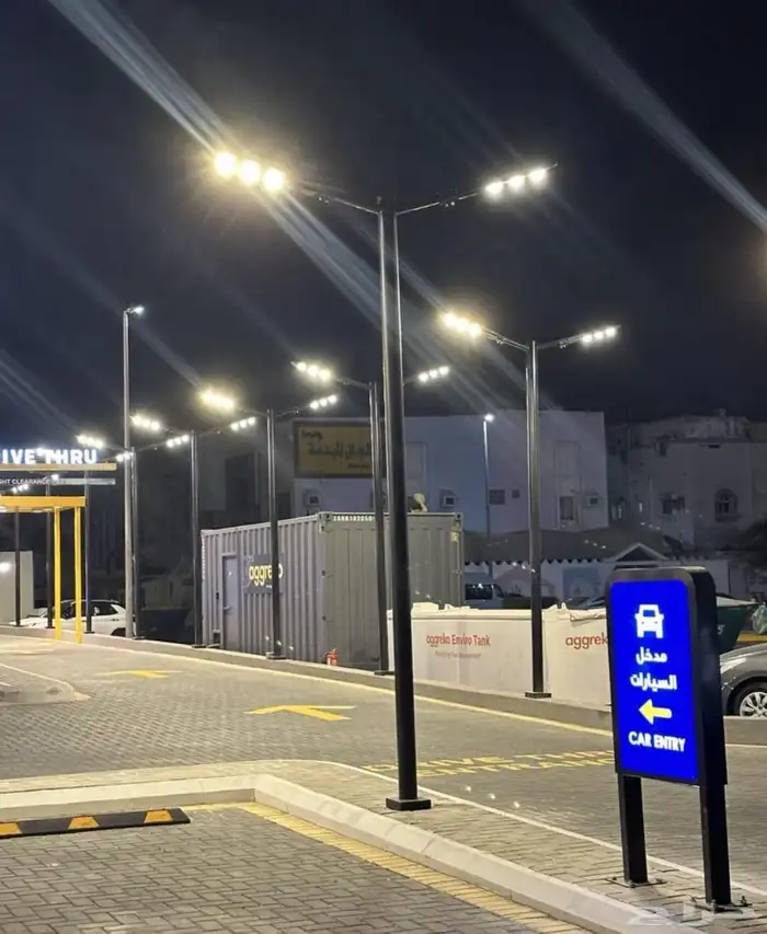 اعمدة أناره مضلع دائرية الشكل أعمده جماليه 4