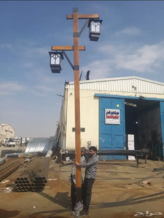 اعمدة أناره مضلع دائرية الشكل أعمده جماليه 78