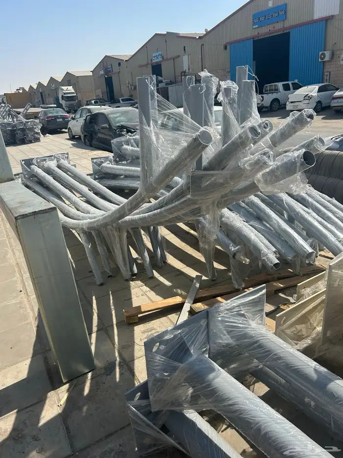 اعمدة أناره مضلع دائرية الشكل أعمده جماليه 60