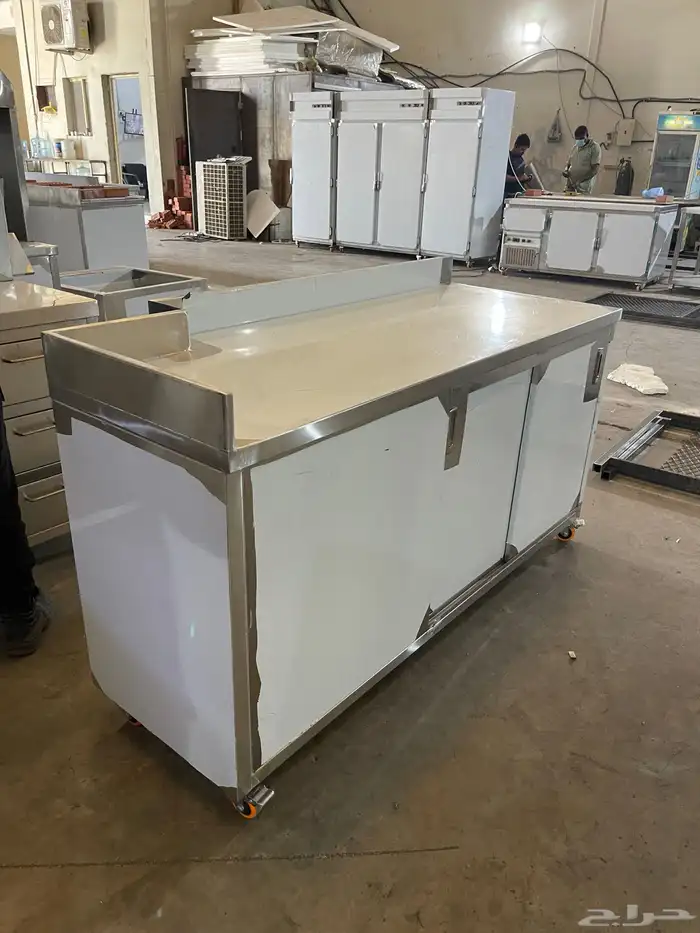 تفصيل استيل ثلاجة طاولة فرن شواية دولاب سخان مجلى 11