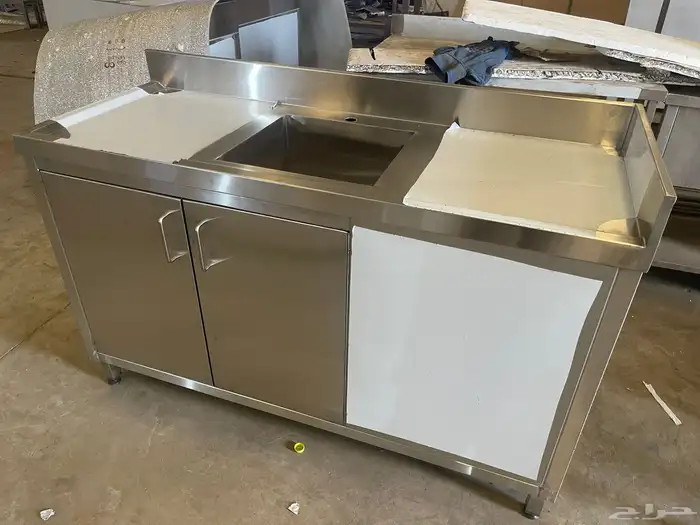 تفصيل استيل ثلاجة طاولة فرن شواية دولاب سخان مجلى 31