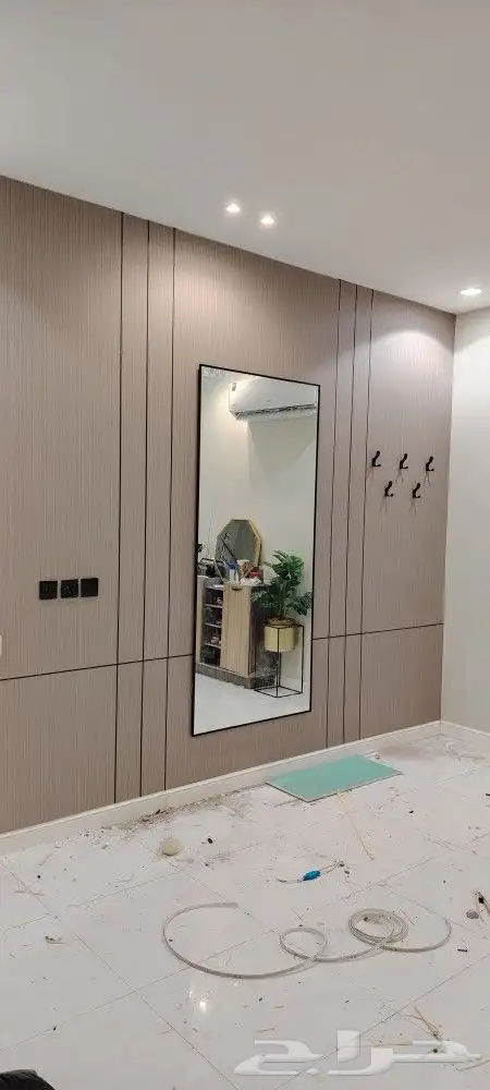 مرايه وشيبورد وفاصل شكل ديكور 0