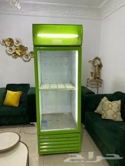 ثلاجة عرض ايفرست باب زجاج 0