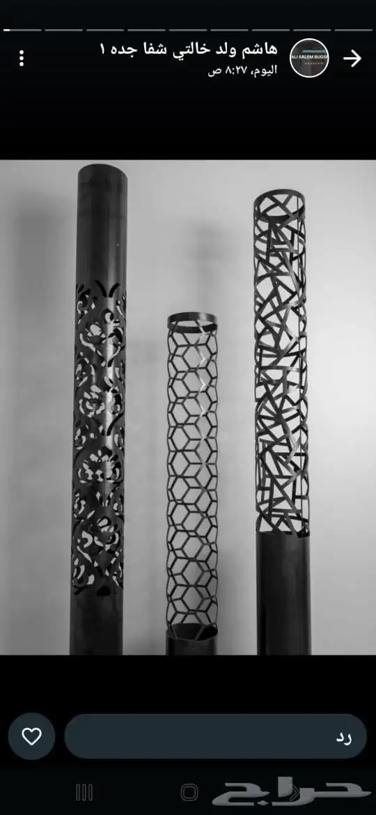 اعمدة أناره مضلع دائرية الشكل أعمده جماليه 28