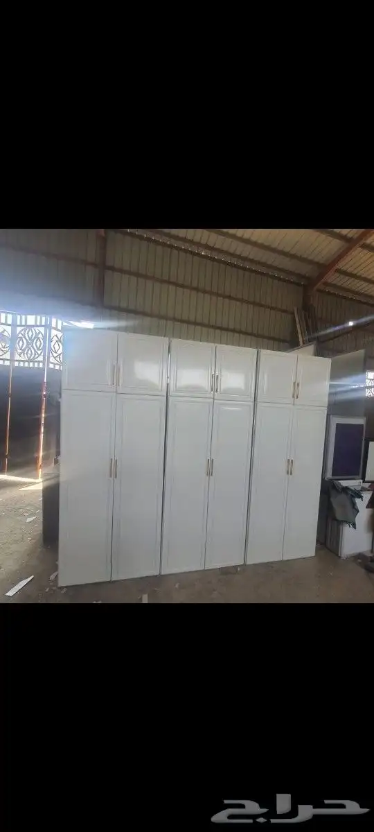 تفصيل دواليب غرف نوم مطابخ شبابيك ابواب خشب المنيم 4