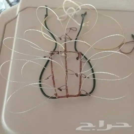 شبك طرح الصقور حياكه يدوي اصلي 12