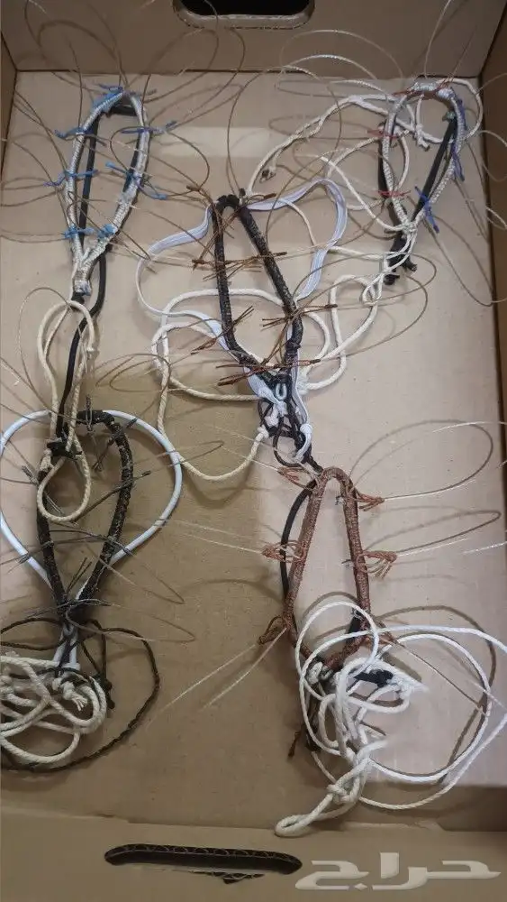 شبك طرح الصقور حياكه يدوي اصلي 26